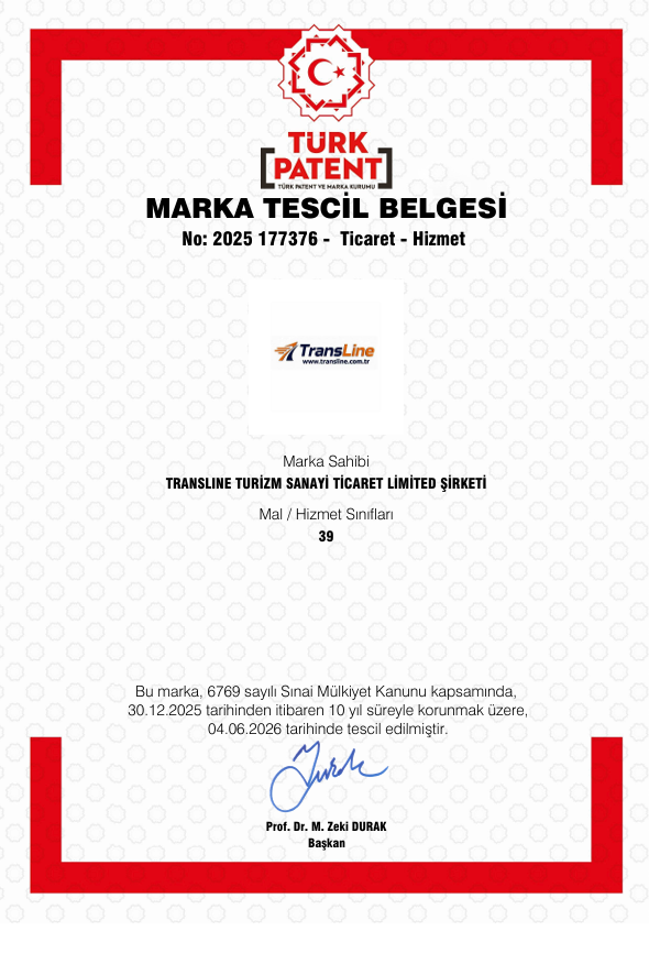 TÜRKPATENT Marka Tescil Belgesi